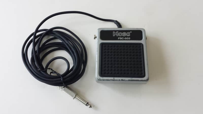 Hosa FSC-503 Momentary Closed 1/4" Non-Latching Footswitch image 1