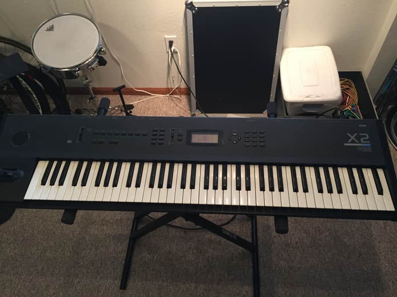 KORG 76鍵キーボードX2 The Korg X2 is a 76-key synthesizer workstation #musicinstruments