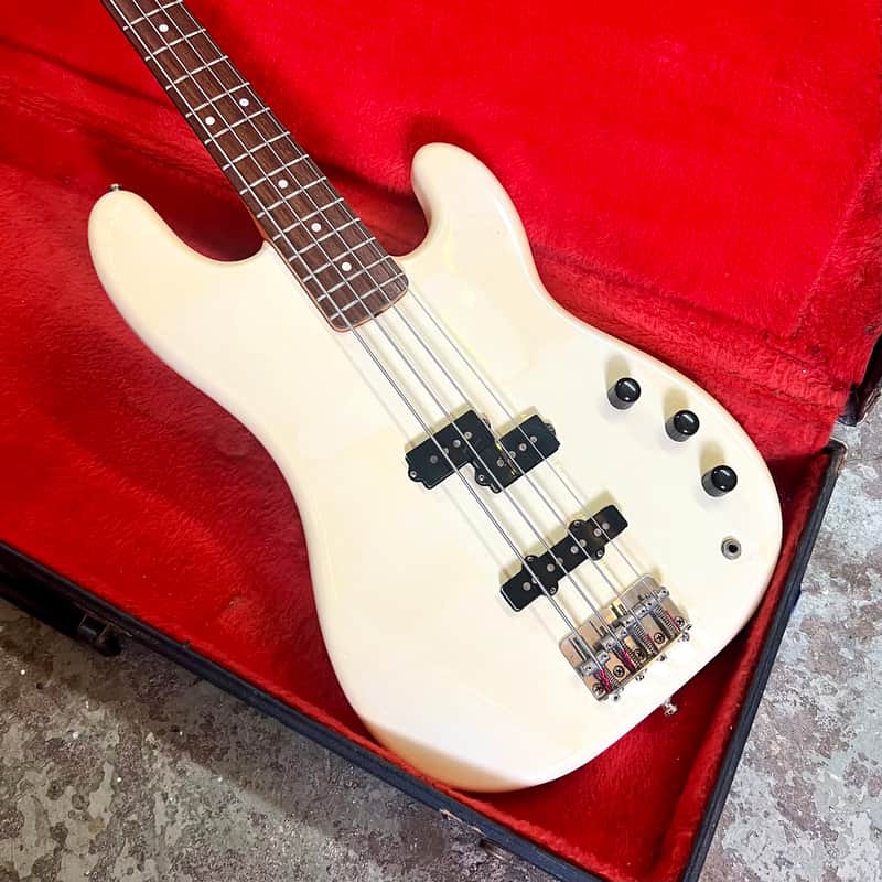 MIJ Fender Precision Jazz Bass Special PJ-455 1986 - Crème E