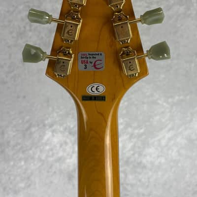 Epiphone Korina Flying V electric guitar with Gibson case image 9
