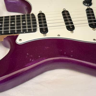 Carvin Bolt SSS Hardtail - Custom Shop Strat Killer - Made in USA - Purple Haze Sparkle - Free Pro Setup image 17