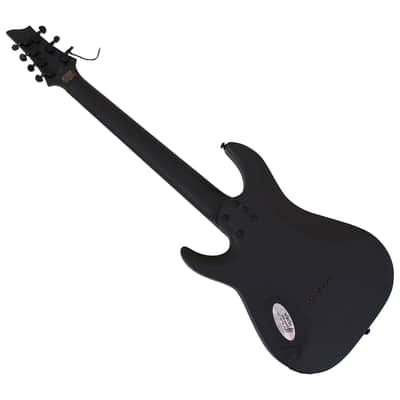 Schecter Damien-7 guitar in Satin Black B-Stock 0041 image 5