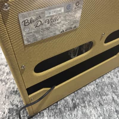 Fender Blues DeVille Reissue 2-Channel 60-Watt 4x10" Guitar Combo 2005 - 2013 - Tweed image 10