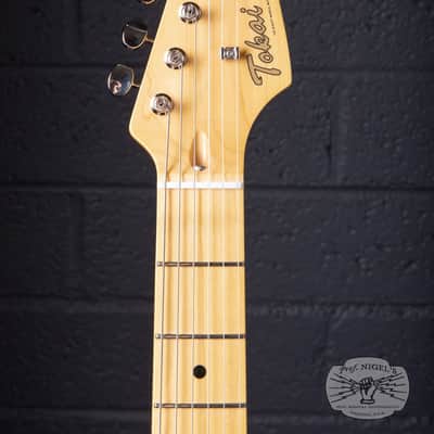Tokai AST-423 Goldstar HSS Sherwood Green MIJ Ash Body Maple Neck image 16