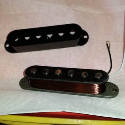 FENDER STRATOCASTER PICKUP 1979 Grey Bottom, meter read 6.52 image 9