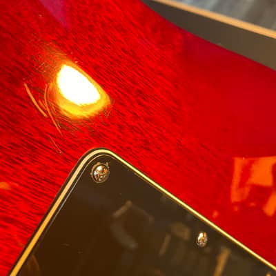 Fender Stratocaster Deluxe American 2008 - Crimson Red Transparent image 8