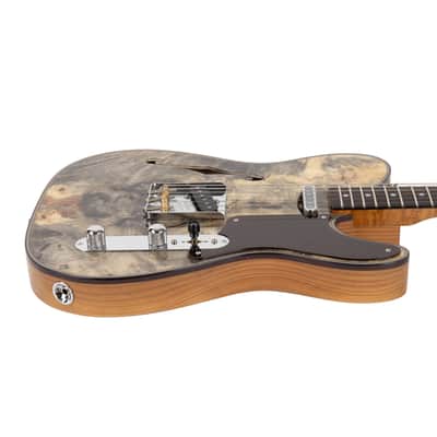 Used Fender Custom Shop Artisan Buckeye Double Esquire NOS - Aged Natural image 5