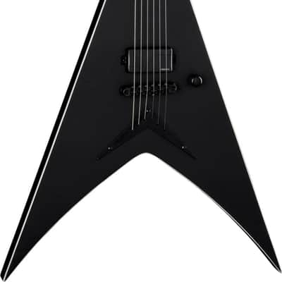 Dean Vengeance Select Fluence Electric Guitar, Ebony Fingerboard, Black Satin image 1