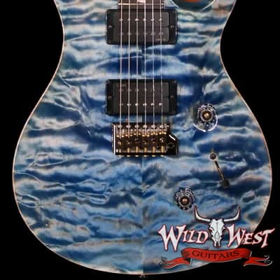 2026 PRS Signature Dealer Exclusive LTD Artist Grade Custom 24 Quilt Faded Indigo(Private Stock Color) 7.15 lbs image 1