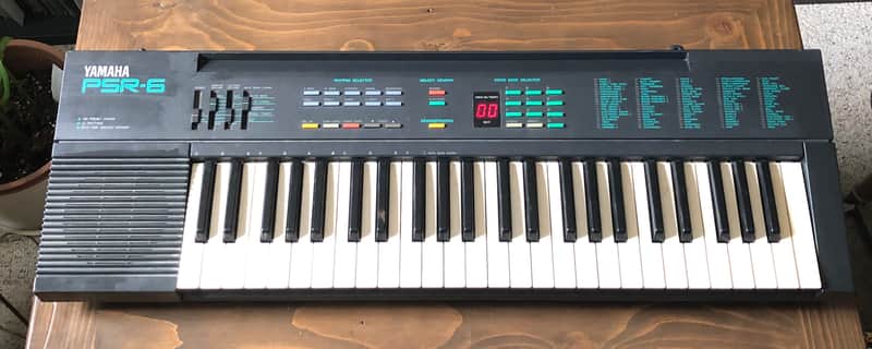 Yamaha PSR-6 Portable Keyboard w/ Power Supply image 1