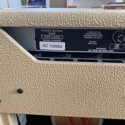Fender '65 Twin Reverb Reissue Limited Edition – Blonde Tolex / Oxblood Grille image 4