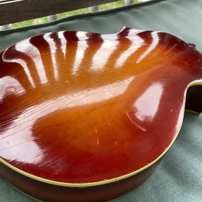 1950s Kay 2-point Electric Mandolin, Thin Twin pickup, plays perfect! Video. image 7
