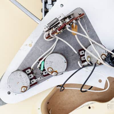 1984 Fender Stratocaster ‘72 Vintage Reissue ST72-55 Olympic White E-Serial, Japan MIJ Fujigen image 20