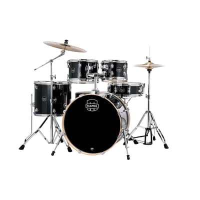 Mapex Venus 22-Inch Kick 5-Piece Drum Set - Black Galaxy Sparkle image 2