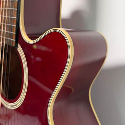Takamine EG540C 1997-1998 - Transparent Red image 6