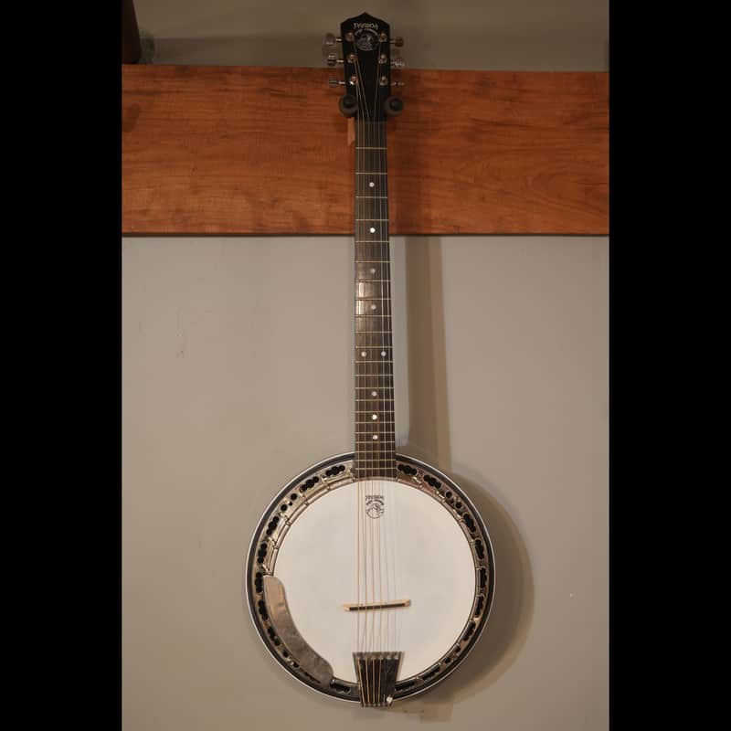 Deering Deluxe 6 Banjo - 6 String Guitar Banjo 1998 Natural image 1