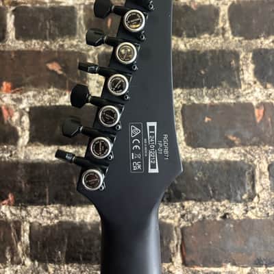 Ibanez RGDRB71-BKF Iron Label (USED) image 7