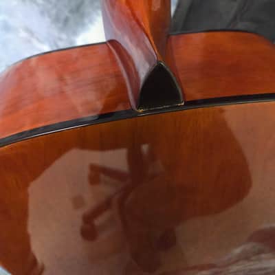2002 Oscar Schmidt by Washburn OG2QHS Foto Flame Quilted Top Dreadnought Acoustic Guitar New Strings Pro Setup Roadrunner Gigbag image 10