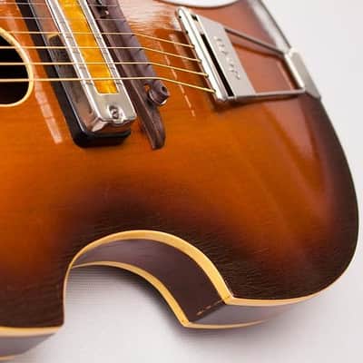 Defil Julia 1973 Tobacco Burst Violin Guitar image 12