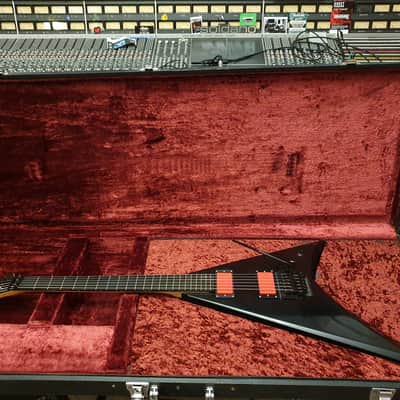 RARE Esp Custom Shop 80's Randy Rhoads Custom Flying V Alexi Laiho EMG Jackson Reverse Headstock image 2