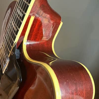 1962 GUILD SF-350 Stratford Starfire in Incredibly Rare All-Mahogany Cherry Finish image 12