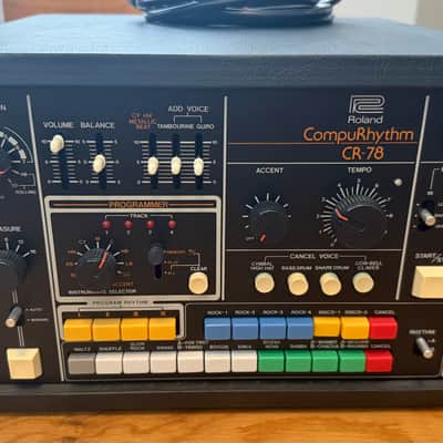 Roland CR-78 CompuRhythm 1970s w/ CRX8-M (midi interface) image 5
