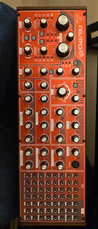 Behringer Neutron Paraphonic Analog and Semi-Modular Synthesizer 2018 - Present - Red image 1