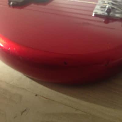 Phantom guitars bass Red 1980's rare image 3