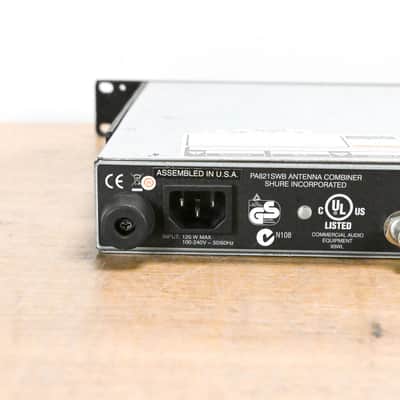 Shure PA821SWB PSM Antenna Combiner - 470-952 MHz CG01TUT image 8