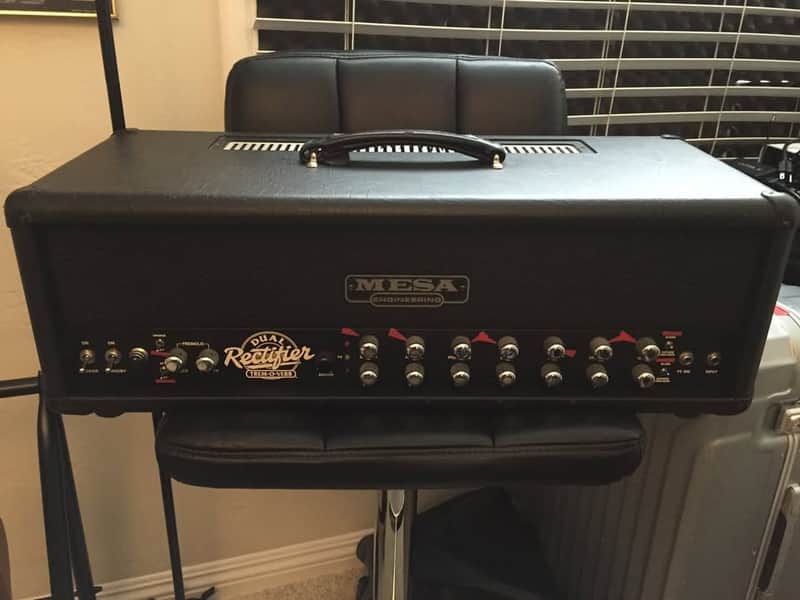 Mesa Boogie Dual Rectifier Trem-o-Verb 2-Channel 100-Watt Guitar Amp Head 1993 - 2002 - Various image 1