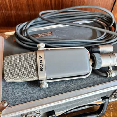 SONY C-38B C38B Multi-Pattern Condenser Microphone w/ carrying case #2 image 4