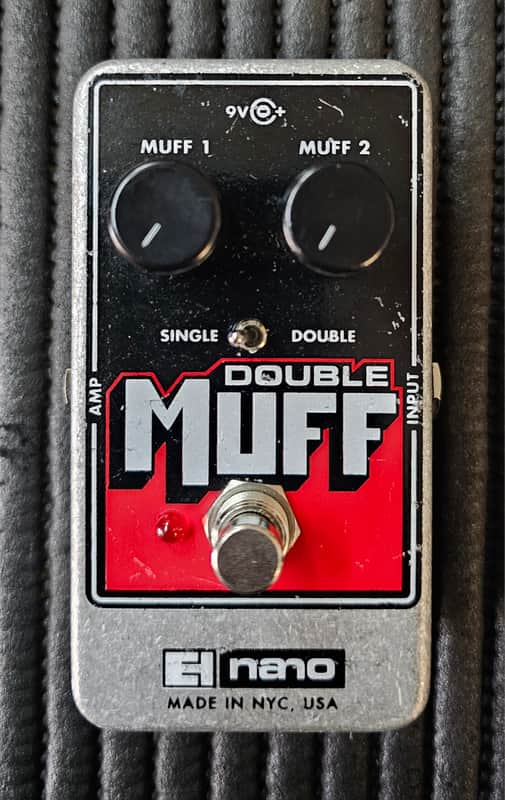 Electro-Harmonix Double Muff Nano Fuzz 2010 - 2020 - Black / Red