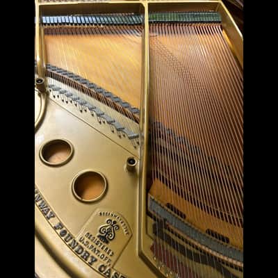 Steinway & Sons Model M Grand Piano – Mahogany – Signed by Fritz Kreisler image 8