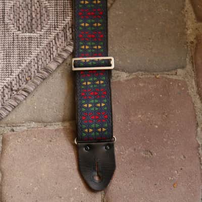60's/70's Blue kaleidoscope Ace Woven Strap image 9