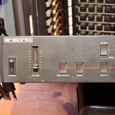 Vintage Classic Ensoniq 1980's Sampled Piano Module SPM-1 MIDI Rack Mount Studio Live Sound Synth Unit image 2