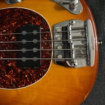 1994 USA Ernie Ball Music Man StingRay 4H - Sunburst w/ Killer Birdseye Maple image 4
