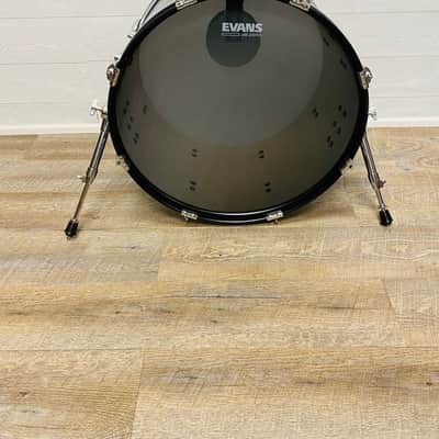 20” Lemon Black Sparkle Bass Kick Drum Trigger Pad for Roland Alesis Evans Head image 4