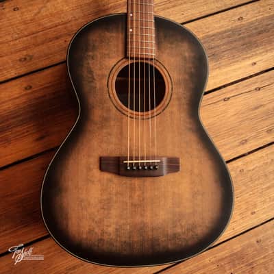 K.Yairi SRF-OV2 Parlour Acoustic Vintage Black Burst 2021 image 1