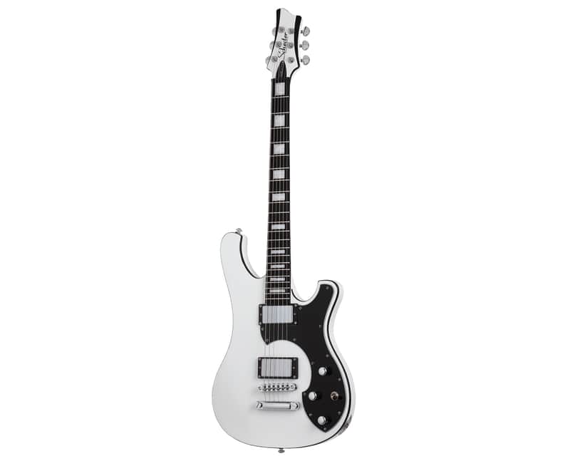 Schecter Stargazer-6 Electric Guitar - Gloss White - Open Box image 1