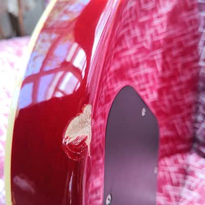 Chitarra elettrica Vintage v100 Anno 2011 Les Paul Wilkinson stile gibson image 8
