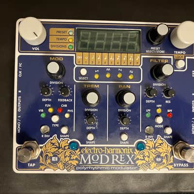 Electro-Harmonix Mod Rex Polyrhythmic Modulator | Reverb