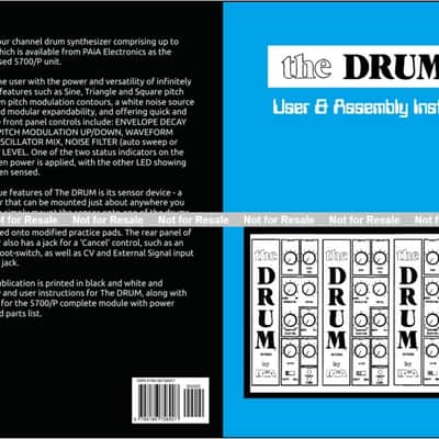 Paia the Drum 5700 Assembly/Operating Instructions image 5