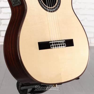 Cordoba GK Pro Negra Nylon String Acoustic-Electric Guitar - Spruce (GKProNegrad2) image 3