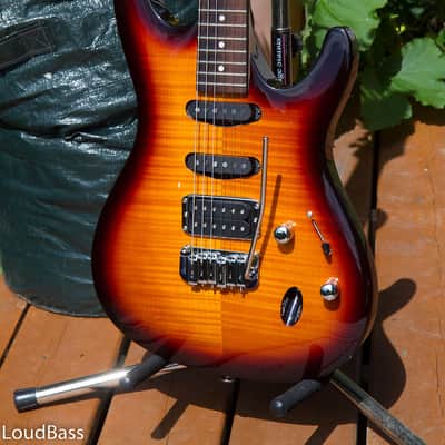 Ibanez SA160FM 2016 Flame Maple sunburst image 1