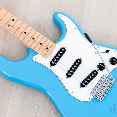 2022 Fender Japan Limited International Color Series Stratocaster Maui Blue image 7