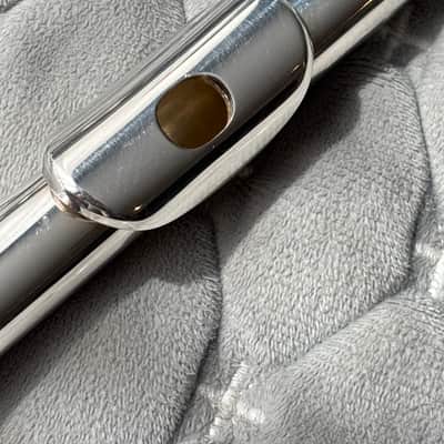 Gemeinhardt 3SHB Open-Hole Flute with Inline G, B-Foot 2010s - Silver-Plated image 11