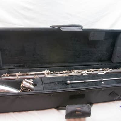 Selmer-Paris Selmer Paris Model 33 Professional Wood Bass Clarinet, Beautiful Silver, Low Eb image 11