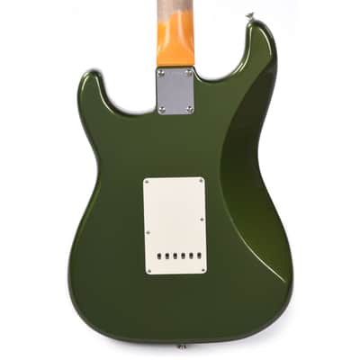 Fender Custom Shop 1963 Stratocaster Deluxe Closet Classic Aged Cadillac Green Master Built by David Brown (Serial #R129400) image 4