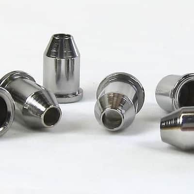 Ferrules Chrome Set of Six String Thru DragonMountain Free USA Shipping image 2