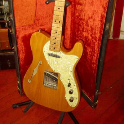 1969 Fender Thinline Telecaster Natural image 2